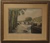 MANUEL ROBBE Three color aquatints.